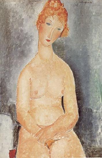 Seated Nude, Amedeo Modigliani